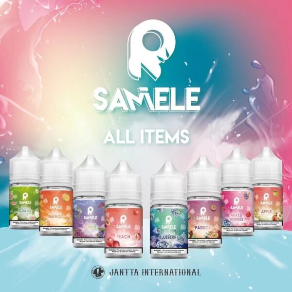 SAMELE冰釀煙油 葡萄水蜜桃藍莓芭樂蘋果莓果涼感十足：圖片 3